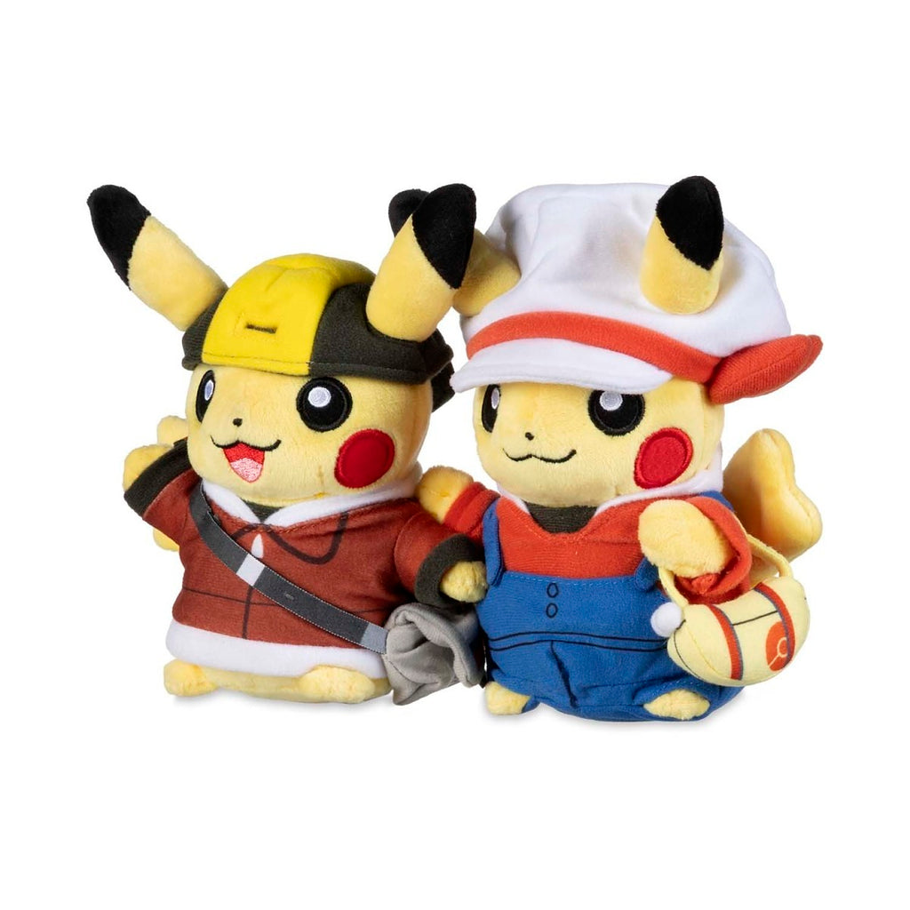 Johto Region Paired Pikachu Poké Plush - 9 ½ In.
