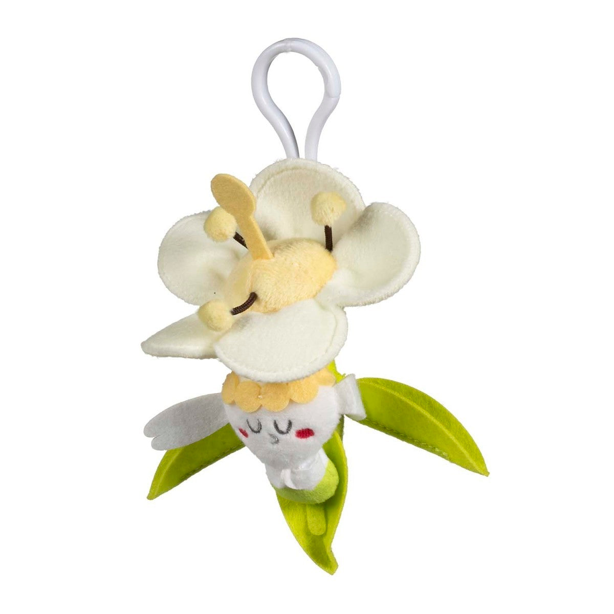 Flabébé (White Flower) Whimsy Bloom Mini Plush Key Chain