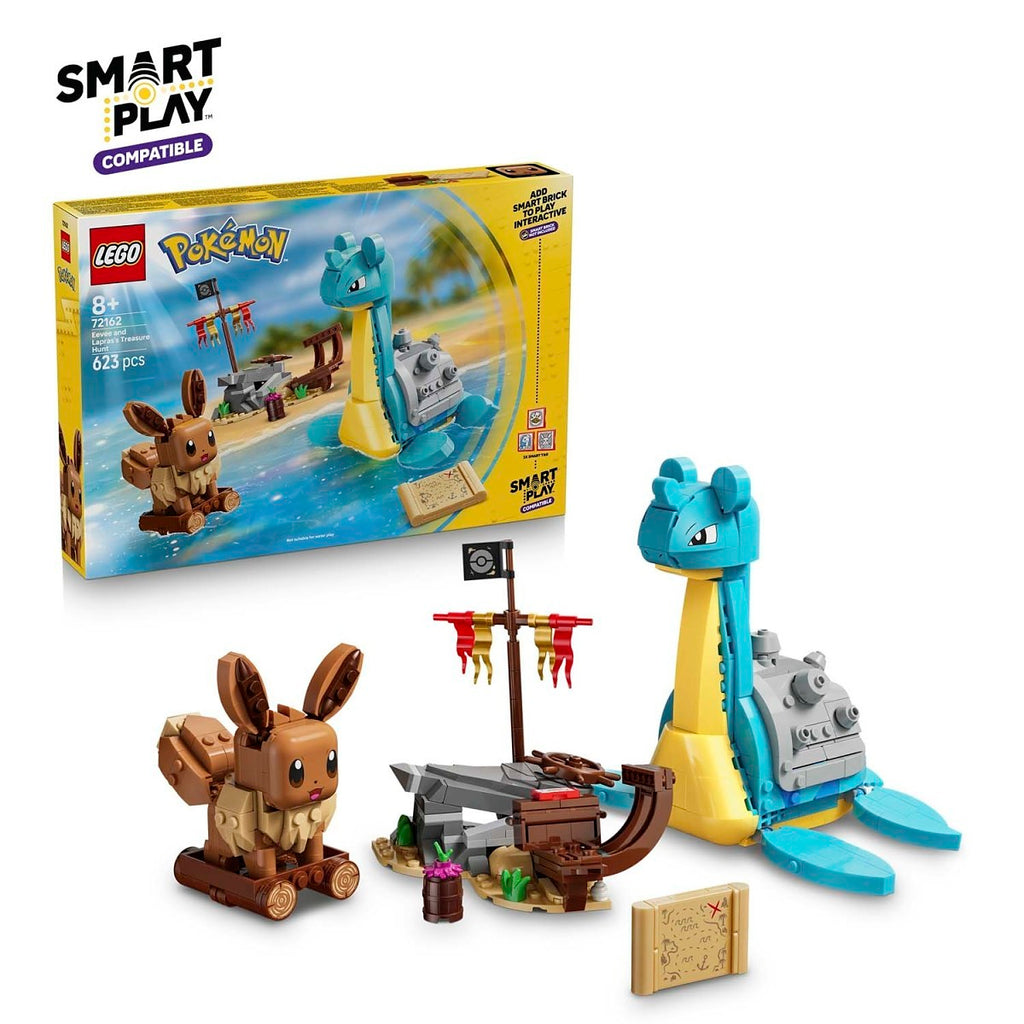 LEGO® Pokémon™ SMART Play™: Eevee And Lapras’s Treasure Hunt