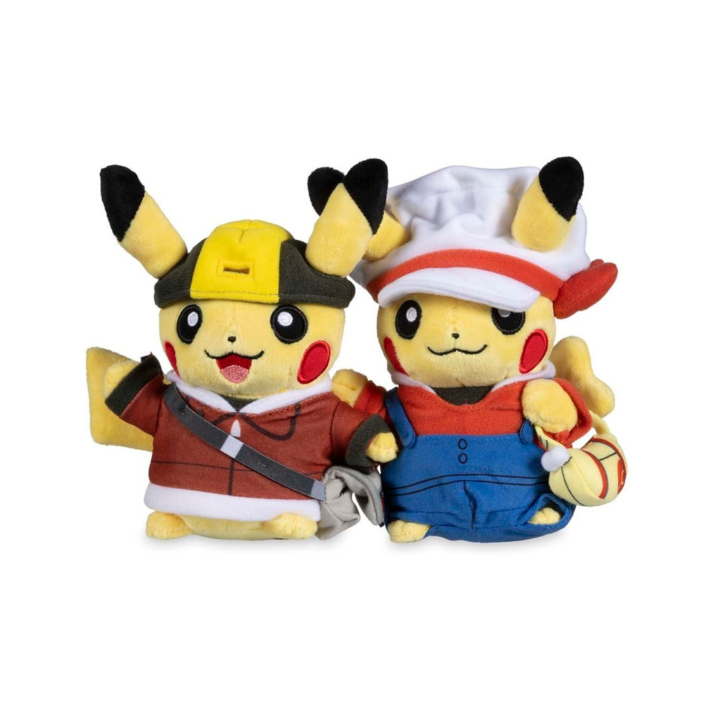 Johto Region Paired Pikachu Poké Plush - 9 ½ In.