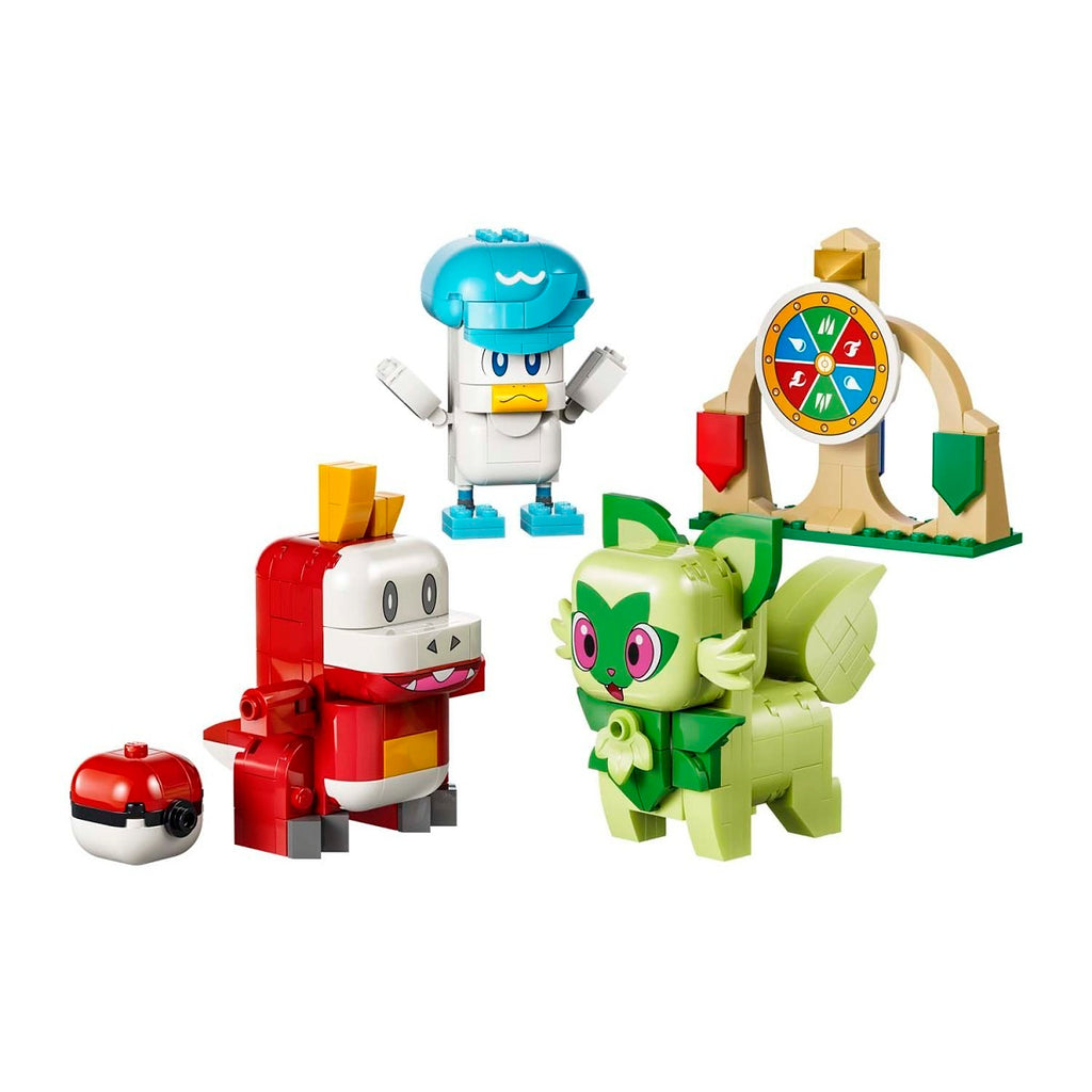 LEGO® Pokémon™ SMART Play™: Sprigatito, Fuecoco And Quaxly Battle