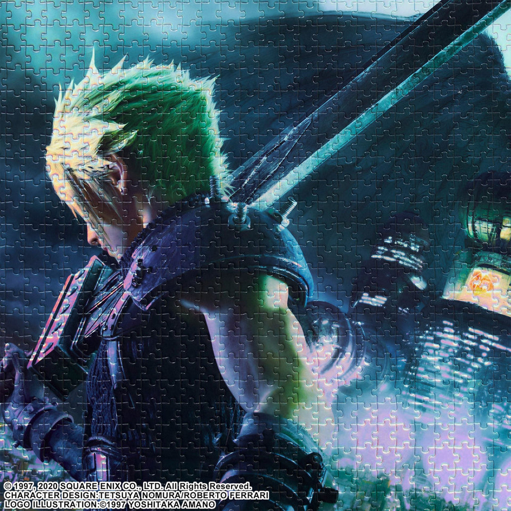FINAL FANTASY VII REMAKE PREMIUM JIGSAW PUZZLE KEY ART 1000 PIECE CLOUD ＆ SEPHIROTH