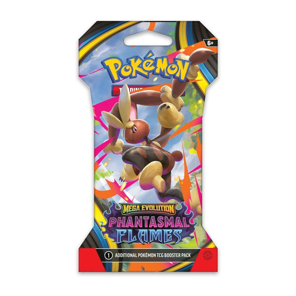 Pokémon TCG: Mega Evolution-Phantasmal Flames Sleeved Booster Pack (10 Cards)