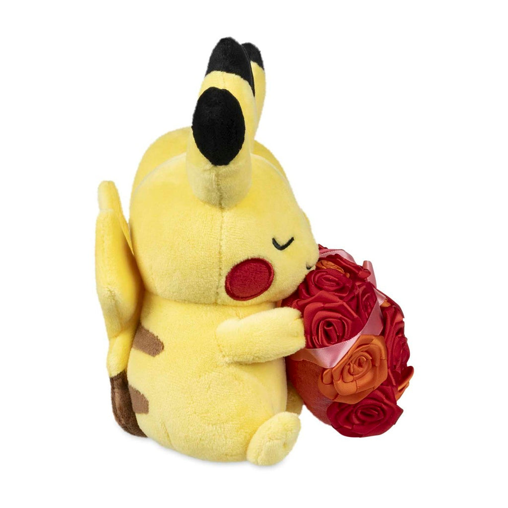 Paired Pikachu Celebrations: Sweetheart Pikachu Plush - 8 In.