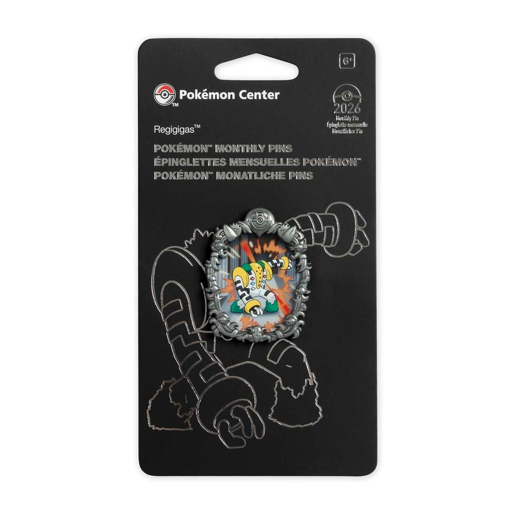 Regigigas Pokémon Monthly Pins: Legendary Moments Pin (4 Of 12)