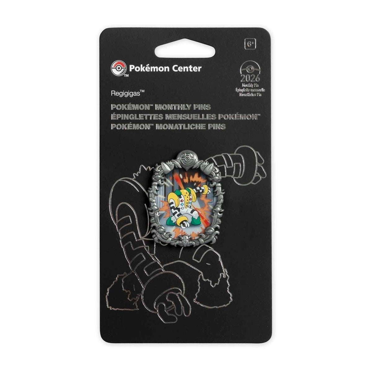 Regigigas Pokémon Monthly Pins: Legendary Moments Pin (4 Of 12)