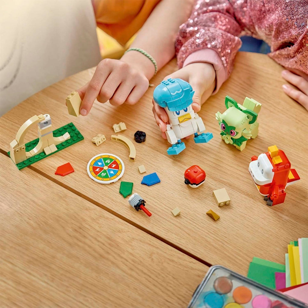 LEGO® Pokémon™ SMART Play™: Sprigatito, Fuecoco And Quaxly Battle