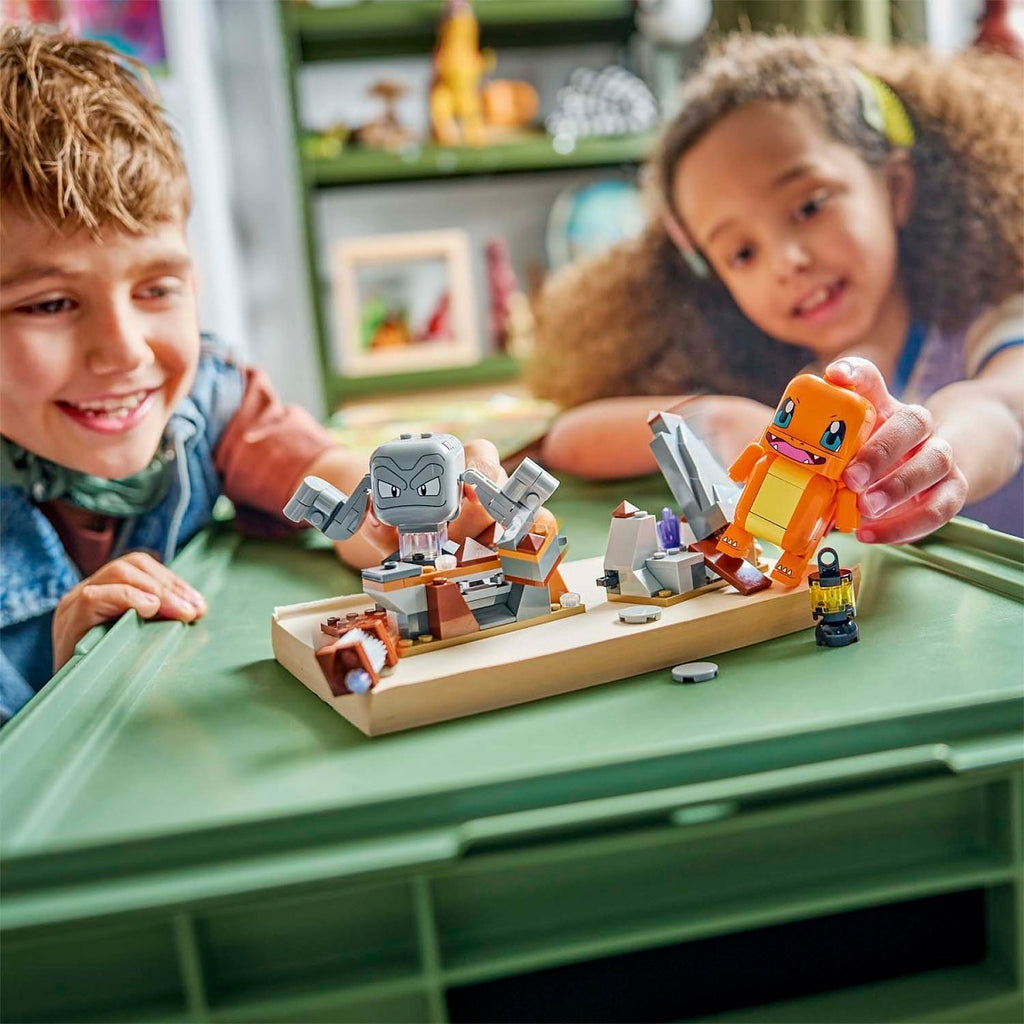 LEGO® Pokémon™ SMART Play™: Charmander And Geodude’s Cavern Clash
