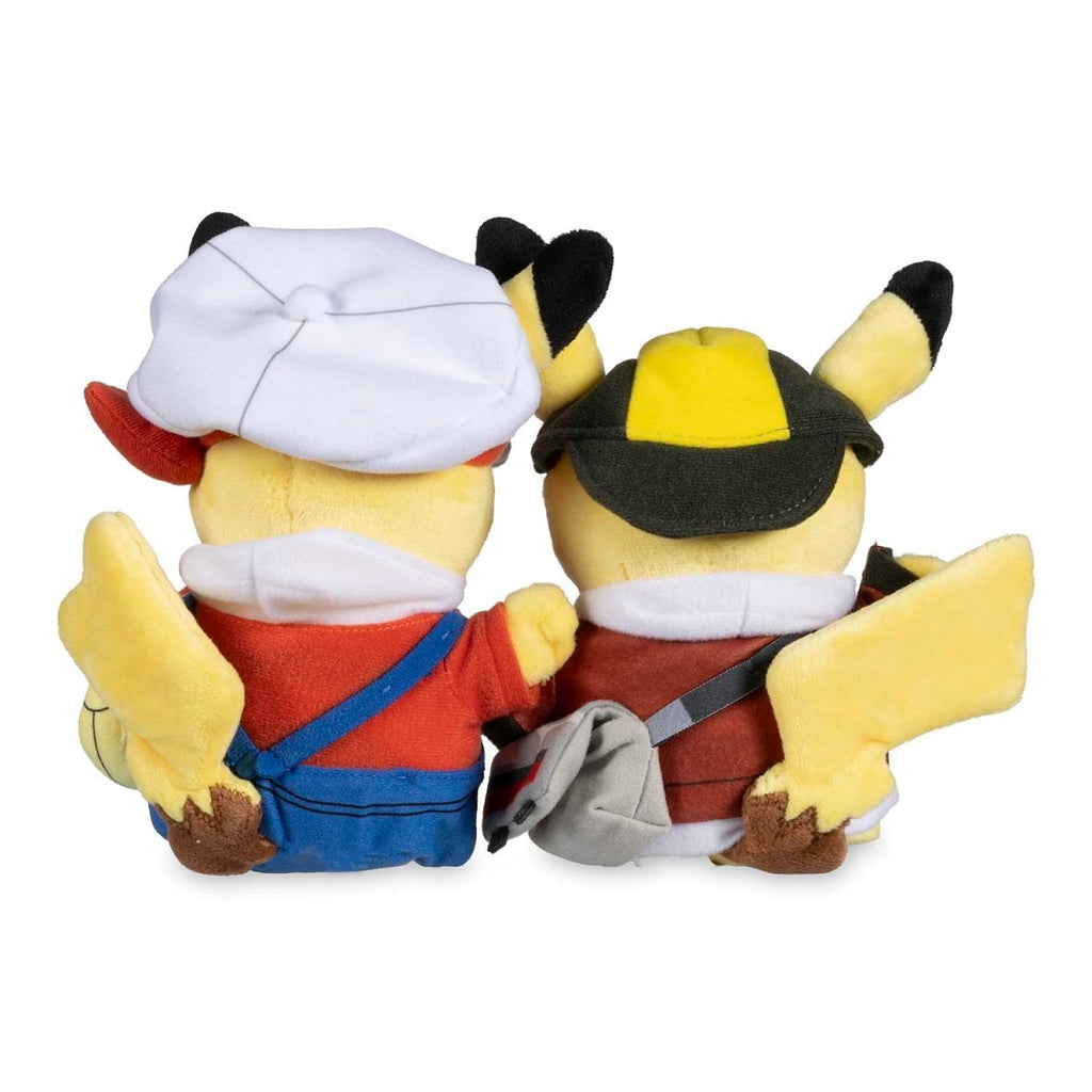 Johto Region Paired Pikachu Poké Plush - 9 ½ In.
