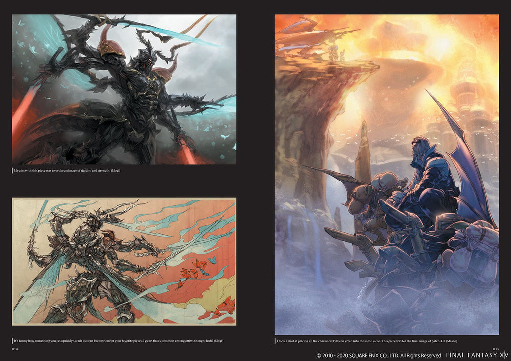 Final Fantasy XIV Heavensward The Art of Ishgard Stone and Steel