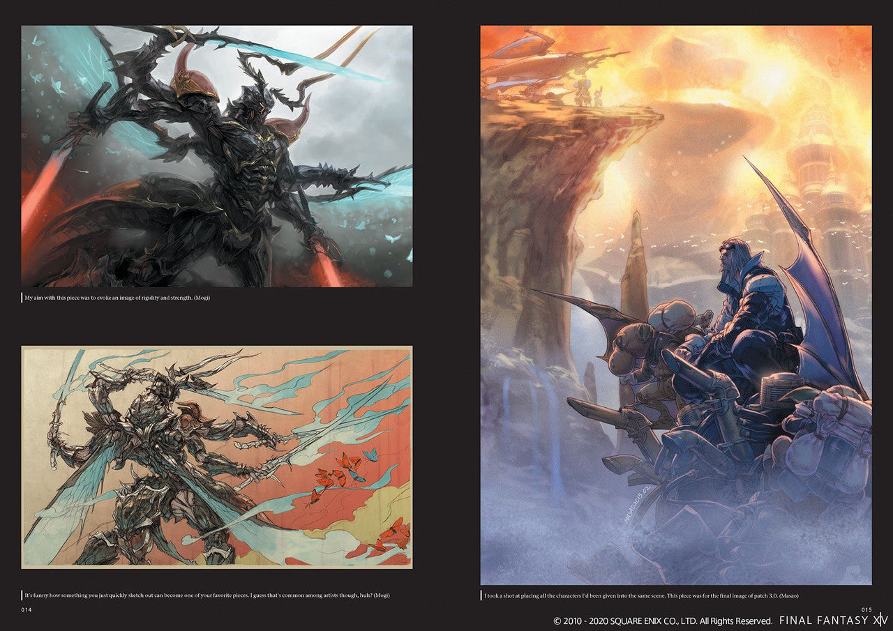 Final Fantasy XIV Heavensward The Art of Ishgard Stone and Steel