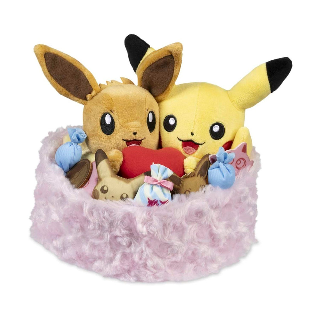 Seasonal Celebrations: Pikachu & Eevee Sweet Days Plush - 7 ¼ In.