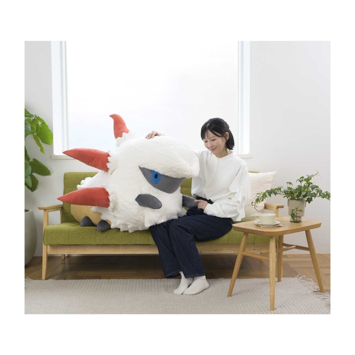 Larvesta Pokédex-Size Poké Plush - 35 ½ In.