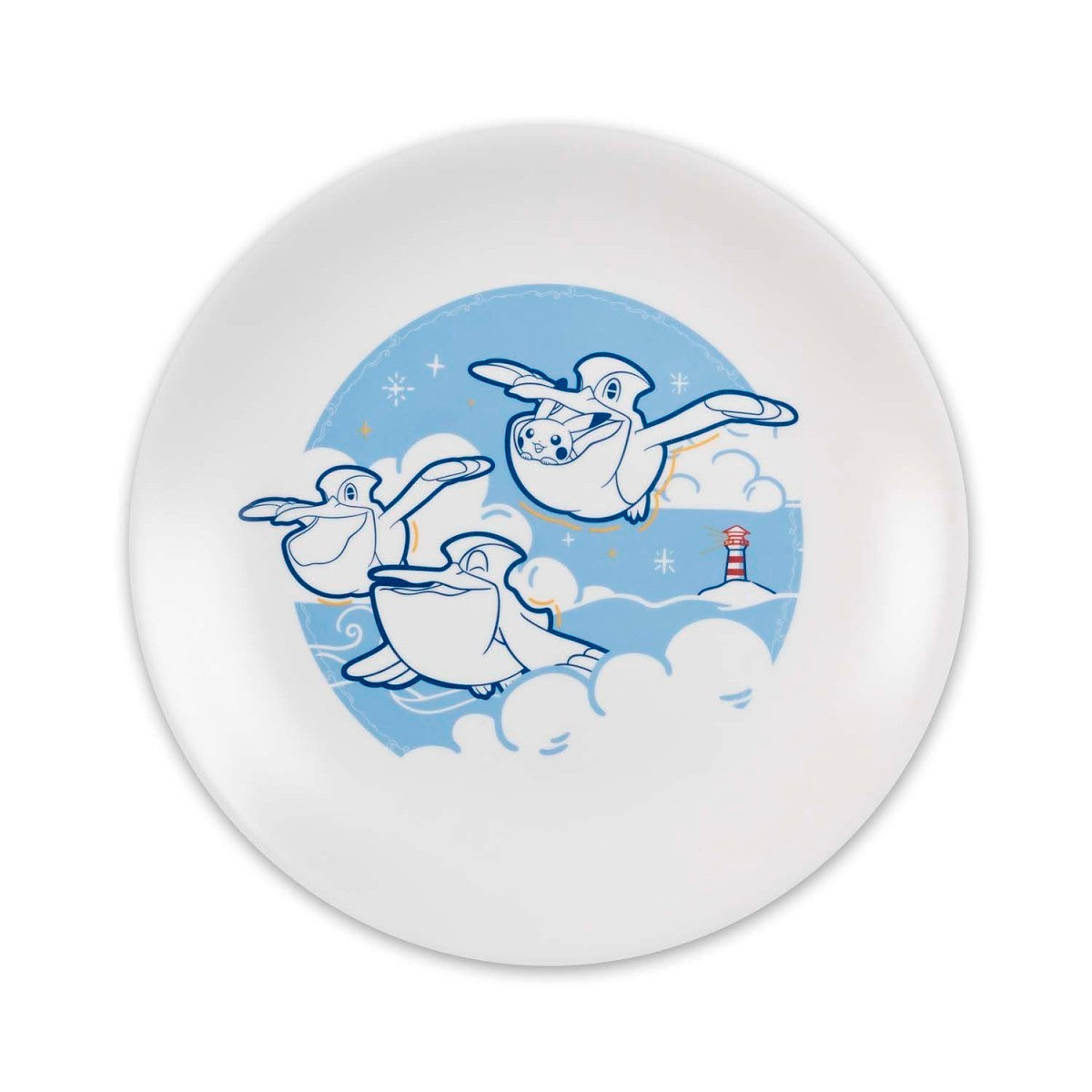 Pikachu, Dragonite, Ampharos & Pelipper Pokémon Summer Plates (4-Pack)