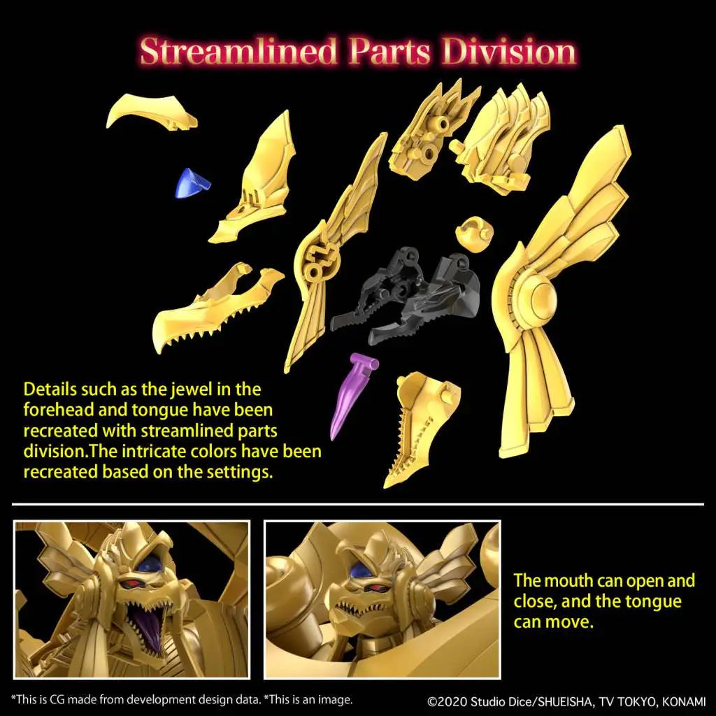FIGURE RISE AMPLIFIED EGYPTIAN GOD THE WINGED DRAGON OF RA BANDAI MODEL KIT GUNPLA