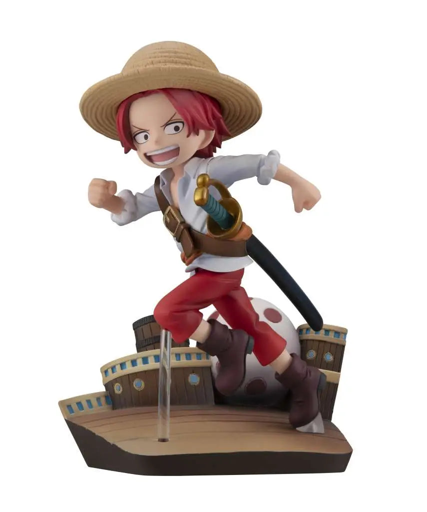 ONE PIECE GEM SHANKS RUN RUN RUN STATUE MEGAHOUSE