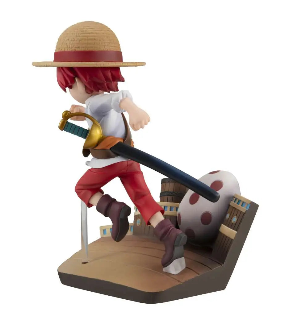 ONE PIECE GEM SHANKS RUN RUN RUN STATUE MEGAHOUSE