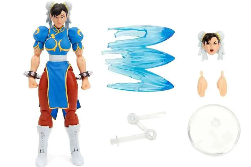 STREET FIGHTER 2: CHUN-LI BLUE DRESS - DE LUXE ACTION FIGURE SCALE 1:12