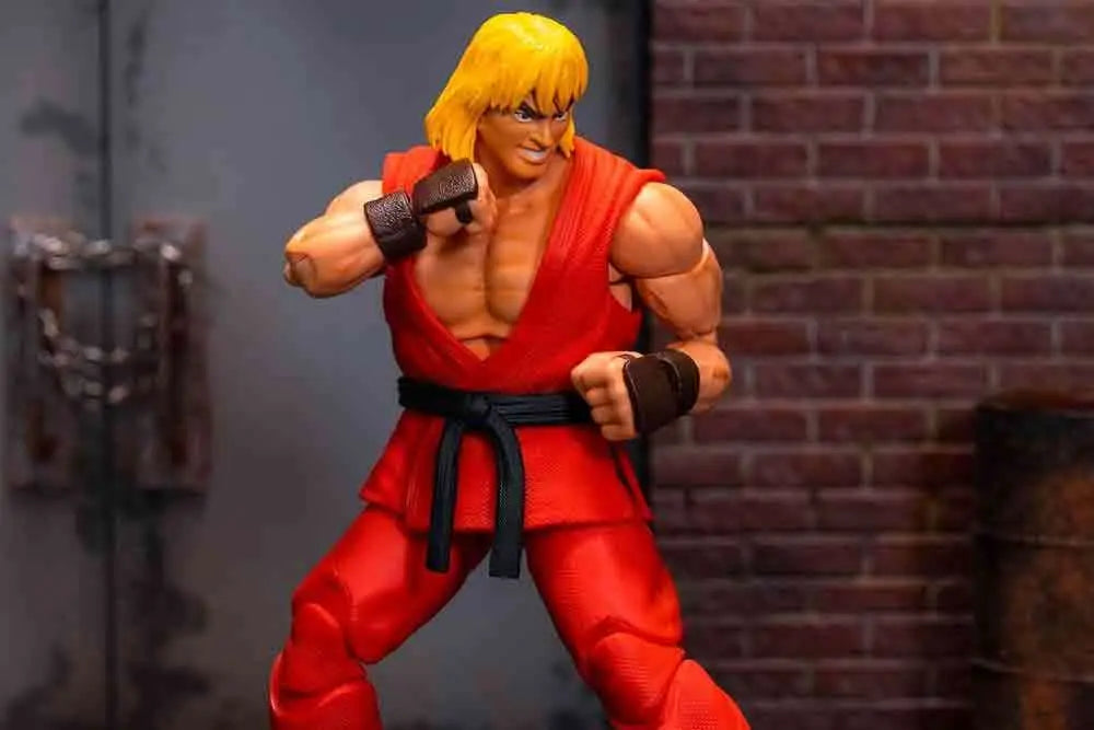 Street Fighter 2 Ken De Luxe Action Figure Scale 1 12 Jada Toys