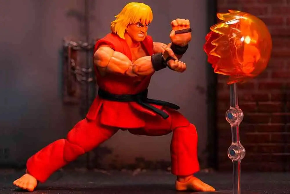 Street Fighter 2 Ken De Luxe Action Figure Scale 1 12 Jada Toys