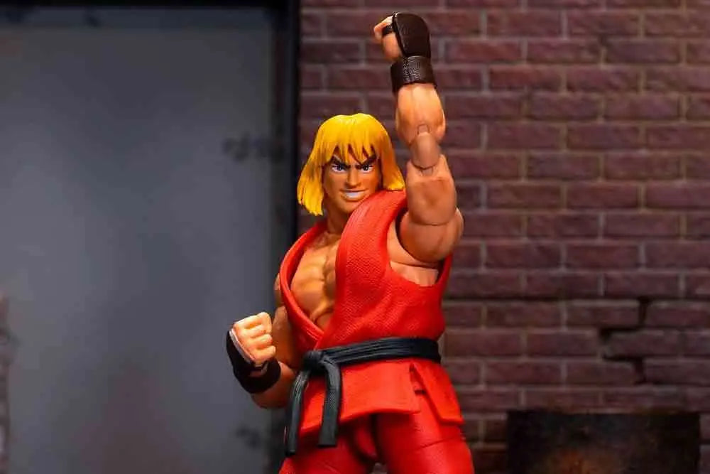 Street Fighter 2 Ken De Luxe Action Figure Scale 1 12 Jada Toys