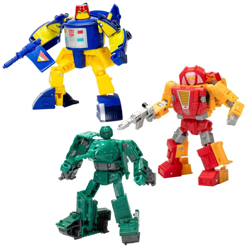 TRANSFORMERS LEGACY GO BOT GUARDIANS 3 PACK ACTION FIGURES HASBRO