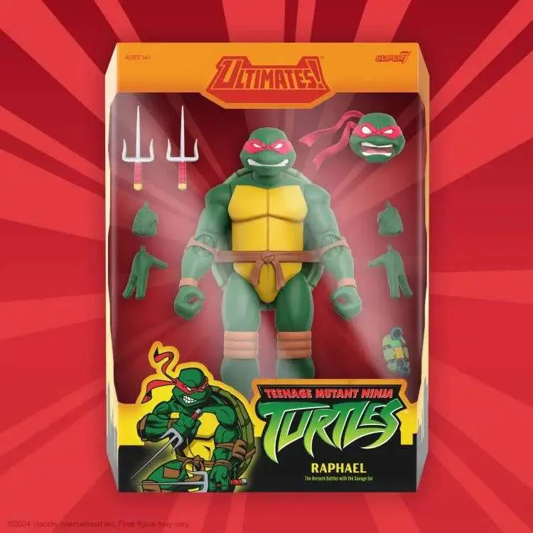 Teenage Mutant Ninja Turtles ULTIMATES! W12 RAPHAEL ANIMATED 2003 SUPER 7