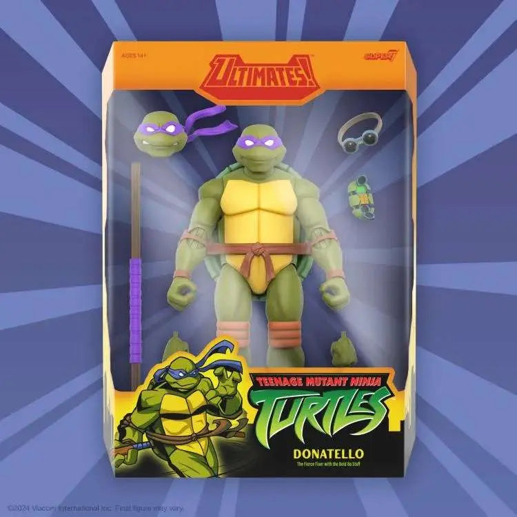 Teenage Mutant Ninja Turtles ULTIMATES! W12 DONATELLO ANIMATED 2003 SUPER 7