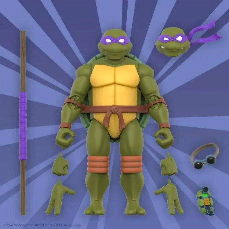 Teenage Mutant Ninja Turtles ULTIMATES! W12 DONATELLO ANIMATED 2003 SUPER 7