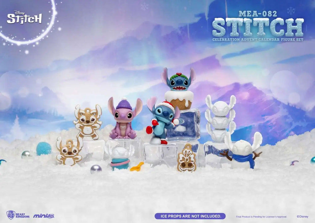 STITCH ADVENT CALENDAR SET BEAST KINGDOM