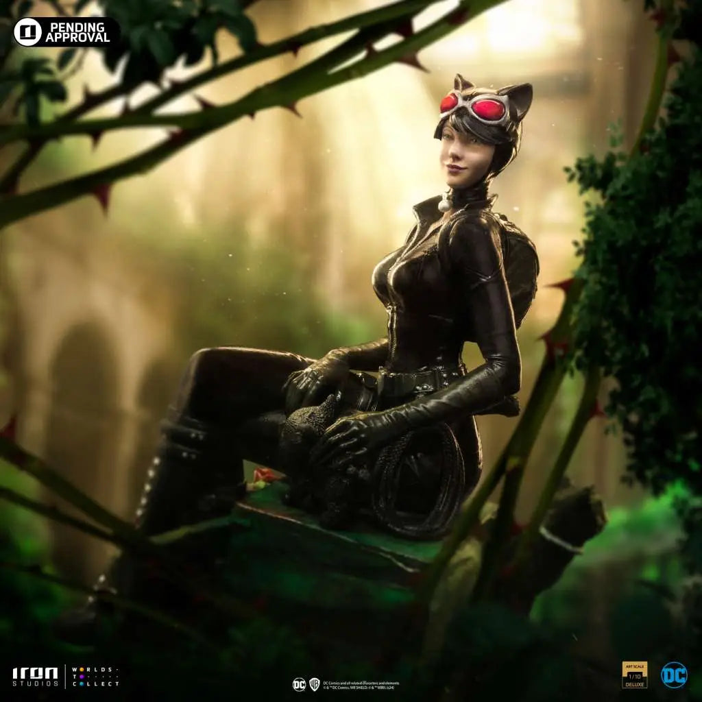 GOTHAM CITY SIRENS CATWOMAN DELUXE 1/10 STATUE IRON STUDIOS