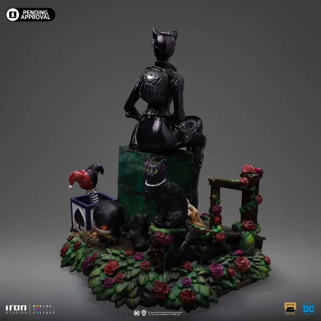 GOTHAM CITY SIRENS CATWOMAN DELUXE 1/10 STATUE IRON STUDIOS