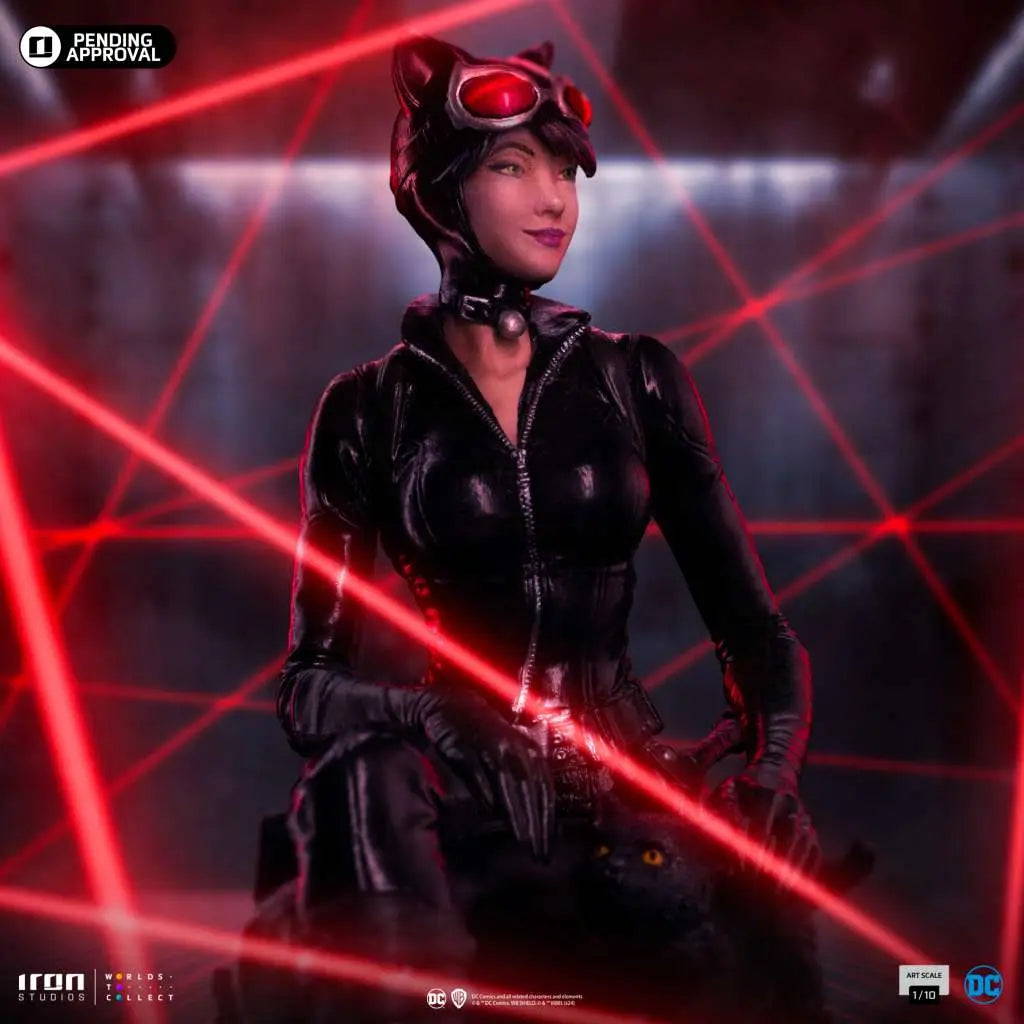 GOTHAM CITY SIRENS CATWOMAN 1/10 STATUE IRON STUDIOS