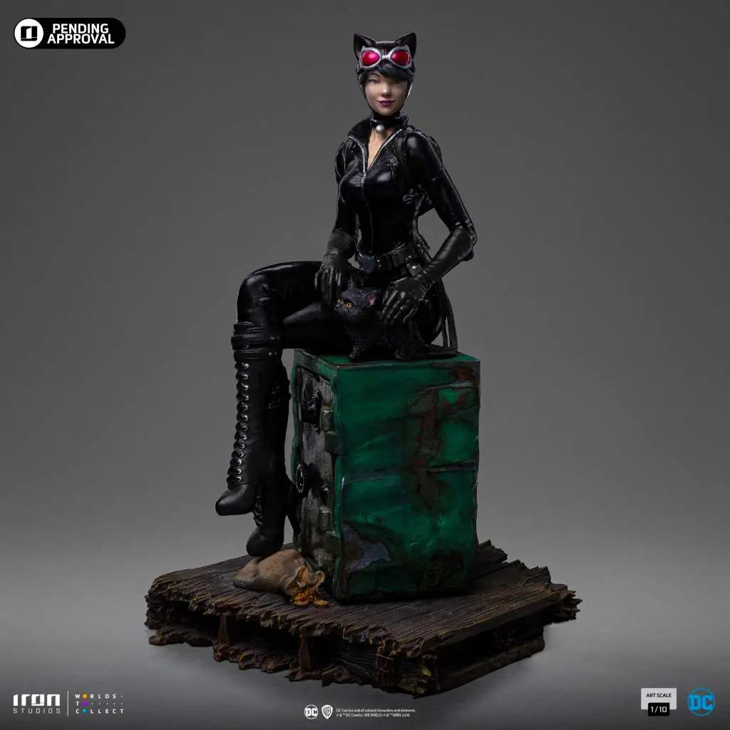 GOTHAM CITY SIRENS CATWOMAN 1/10 STATUE IRON STUDIOS