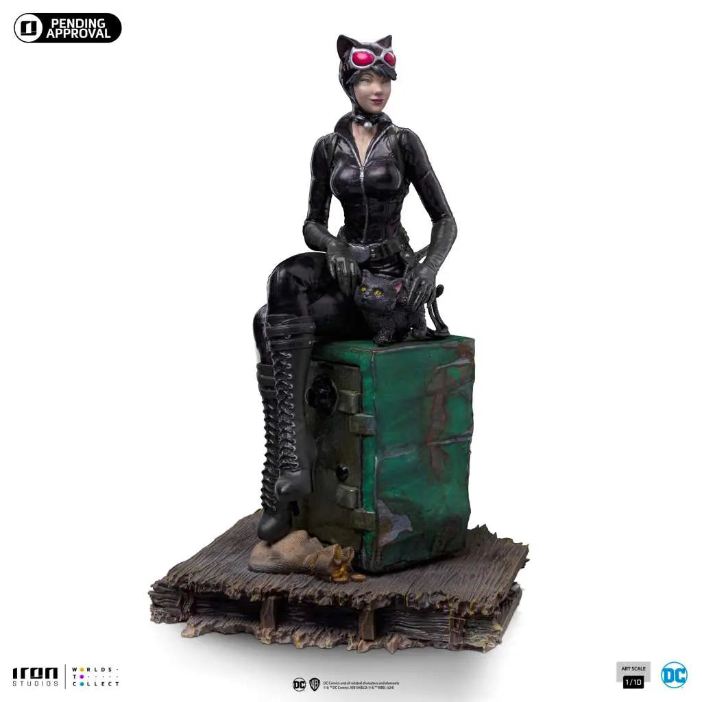 GOTHAM CITY SIRENS CATWOMAN 1/10 STATUE IRON STUDIOS