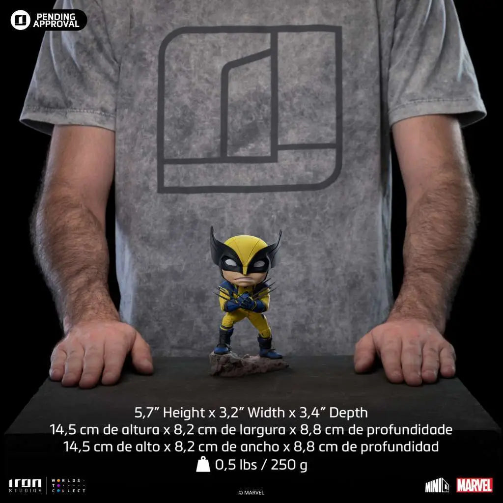 DEADPOOL & WOLVERINE WOLVERINE MINICO IRON STUDIOS