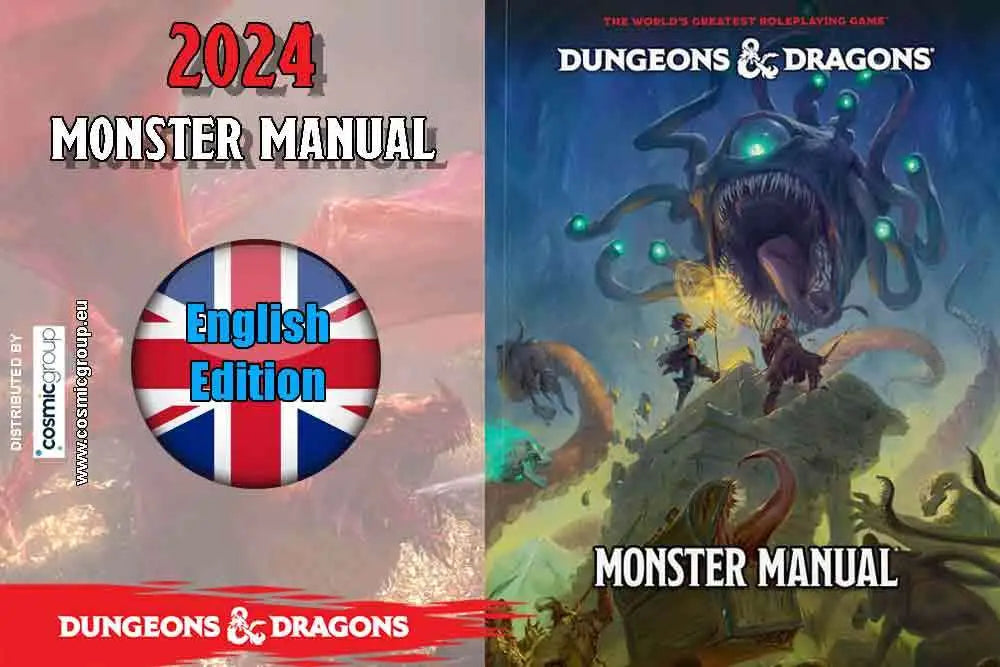 DUNGEONS & DRAGONS - MONSTER MANUAL 2024 WIZARDS OF THE COAST