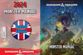 DUNGEONS & DRAGONS - MONSTER MANUAL 2024 WIZARDS OF THE COAST