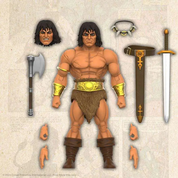 CONAN COMICS ULTIMATES W.02 CONAN AF SUPER 7