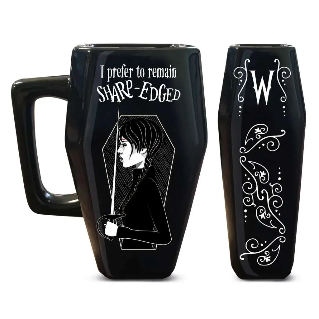 WEDNESDAY COFFIN SHAPED MUG PYRAMID INTERNATIONAL