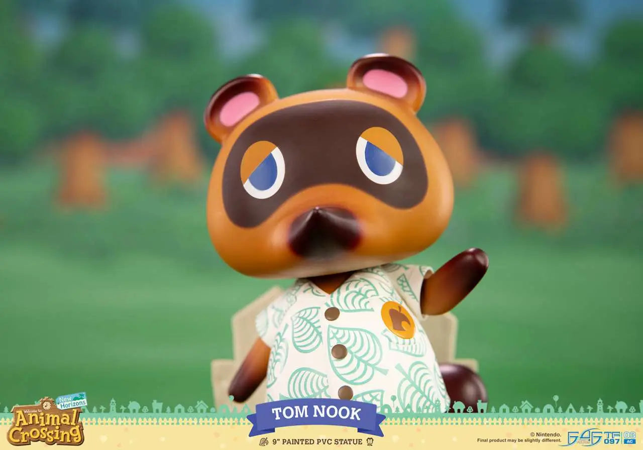 ANIMAL CROSSING NEW HORIZONS TOM NOOK PVC STATUE FIRST4FIGURES