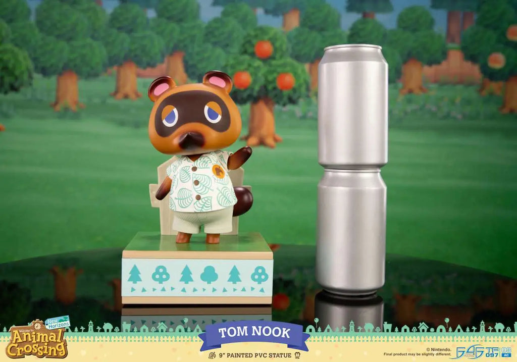 ANIMAL CROSSING NEW HORIZONS TOM NOOK PVC STATUE FIRST4FIGURES
