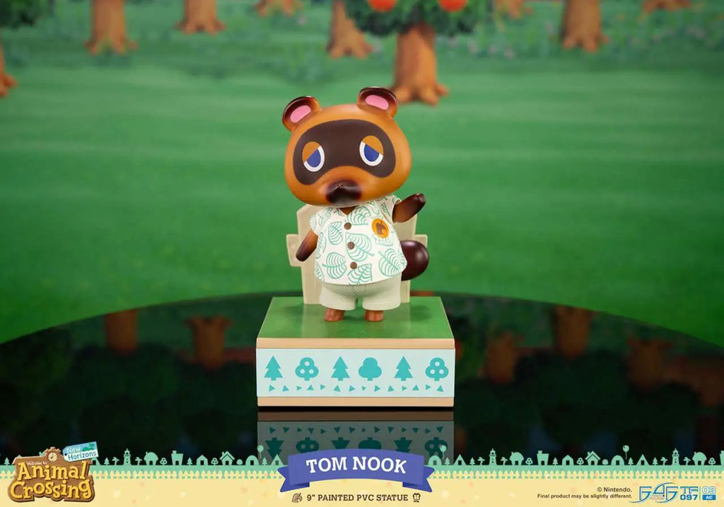 ANIMAL CROSSING NEW HORIZONS TOM NOOK PVC STATUE FIRST4FIGURES