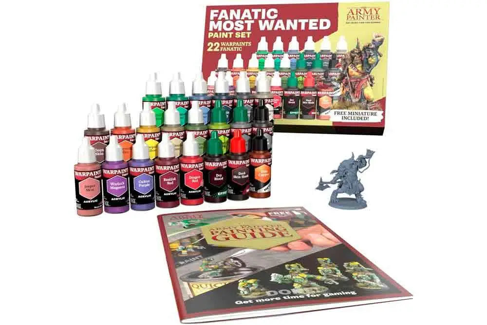 WARPAINTS FANATIC MOST WANTED SET ARMY PAINTER
