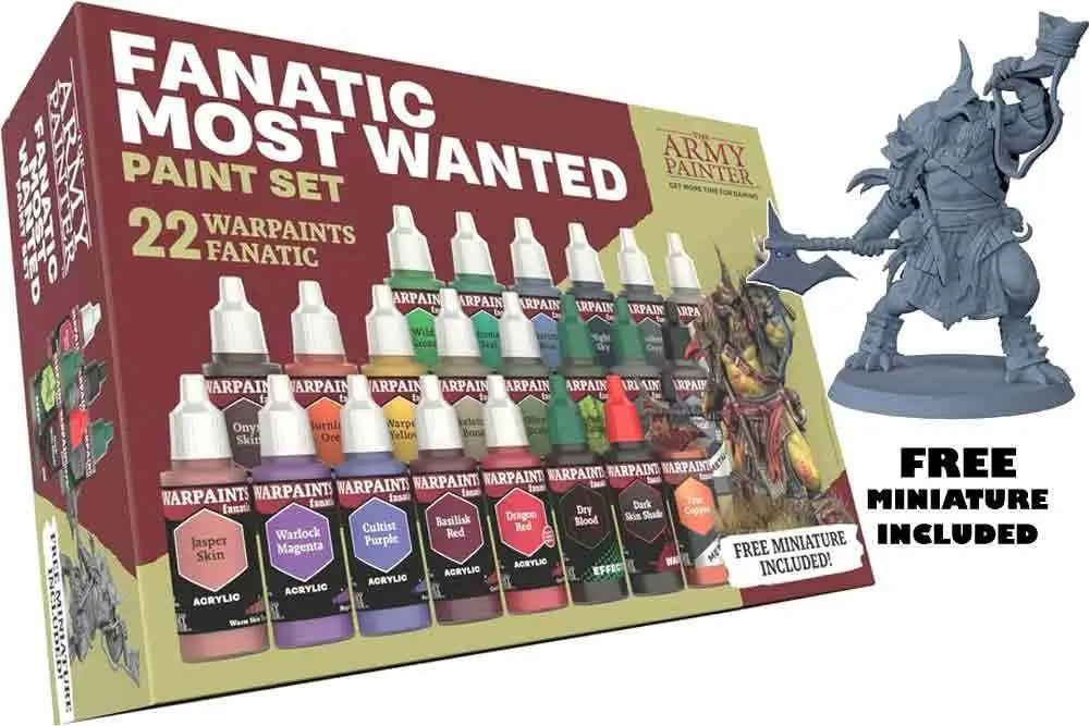 WARPAINTS FANATIC MOST WANTED SET ARMY PAINTER