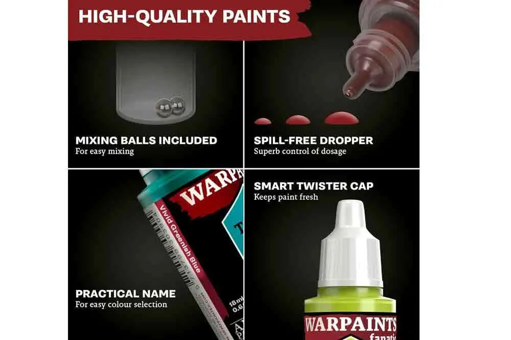 WARPAINTS FANATIC MOST WANTED SET ARMY PAINTER