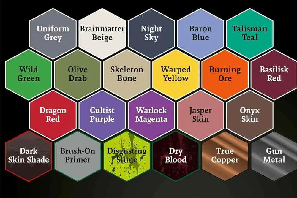 WARPAINTS FANATIC MOST WANTED SET ARMY PAINTER
