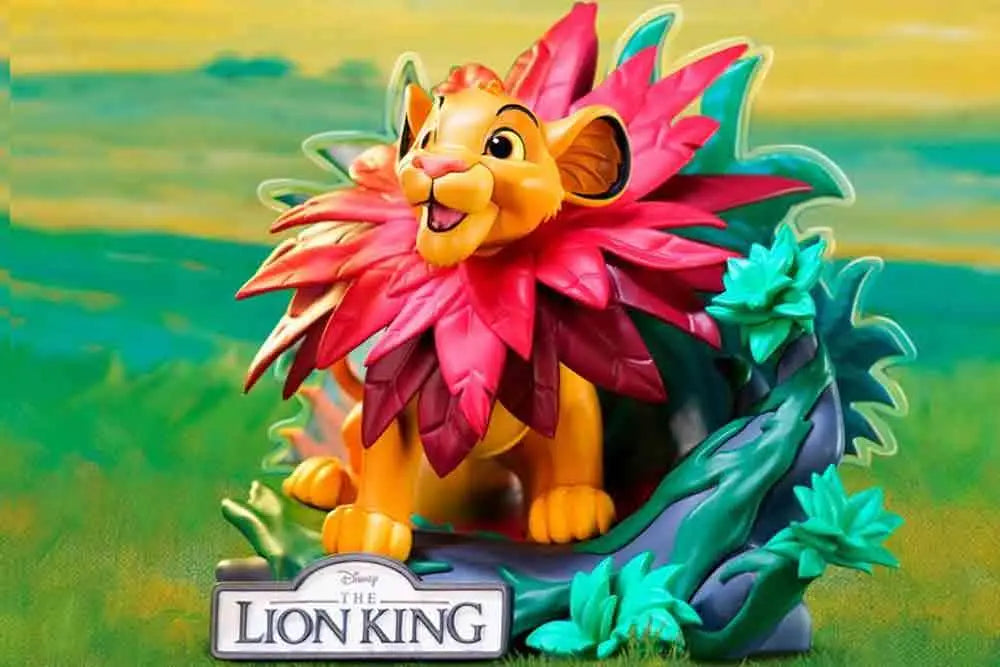 DISNEY THE LION KING SIMBA SUPER FIGURE COLLECTION 1/10 PVC STATUE Abystyle Studio