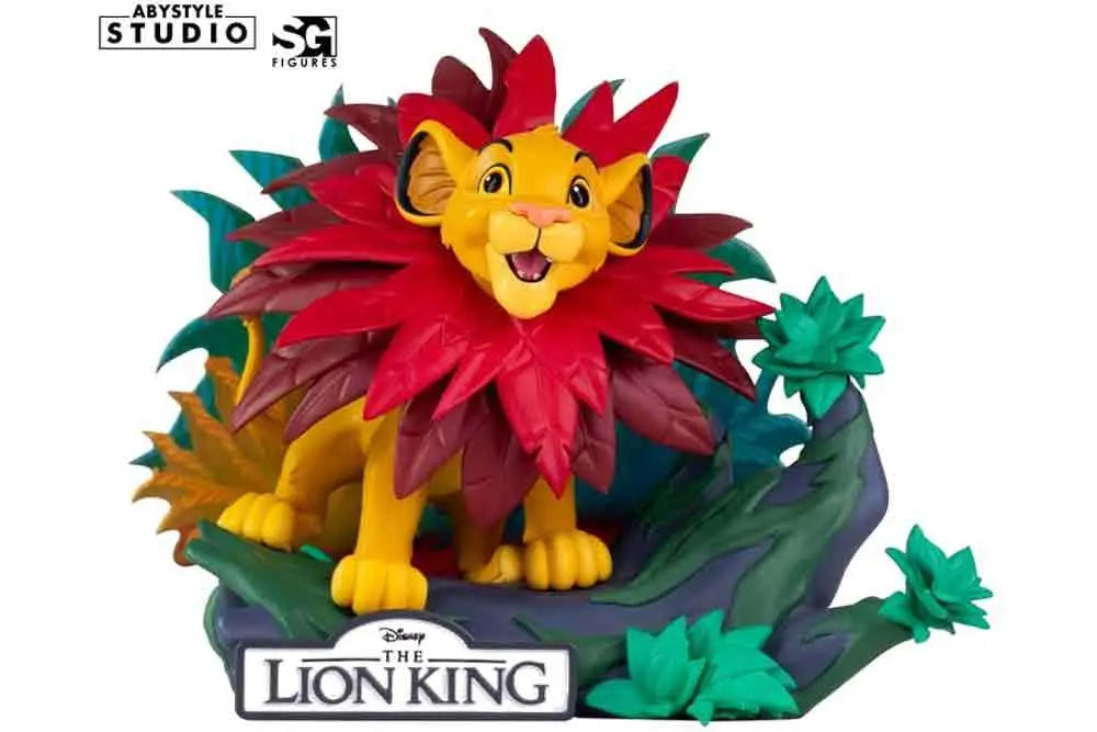 DISNEY THE LION KING SIMBA SUPER FIGURE COLLECTION 1/10 PVC STATUE Abystyle Studio