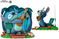 DISNEY LILO & STITCH GUITAR STITCH SUPER FIGURE COLLECTION 1/10 PVC STATUE Abystyle Studio